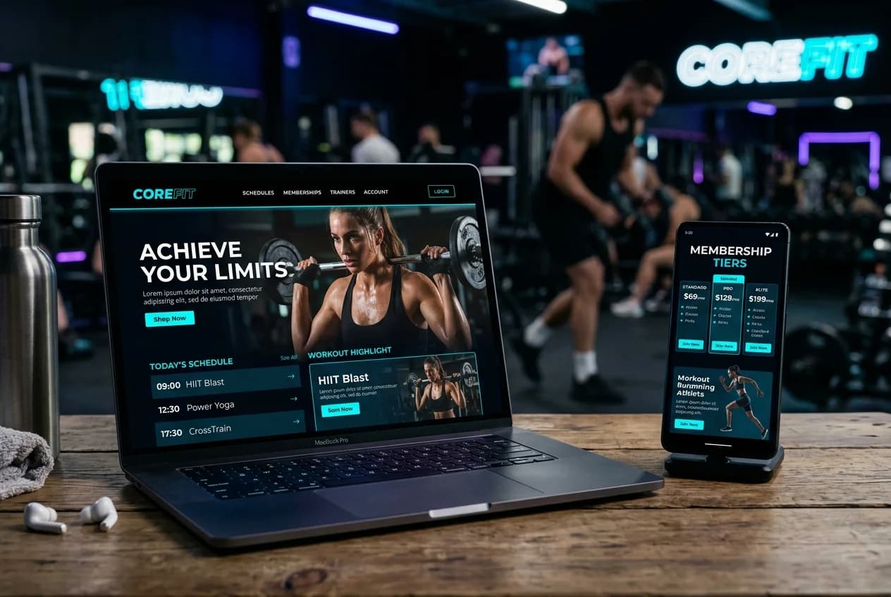 Pulse Smart Gym website and membership booking Kolkata