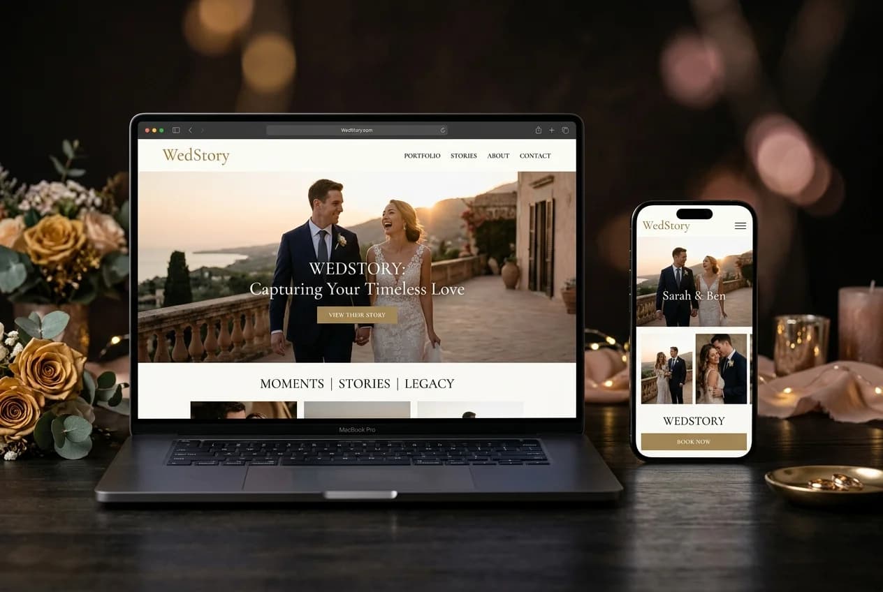 WedStory Wedding Studio photography website Kolkata